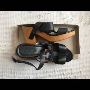 Brand new Madewell ankle strap sandal